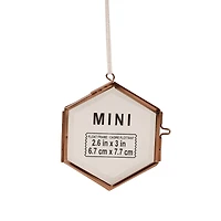 Mini Hexagon Float Frame by Studio Décor