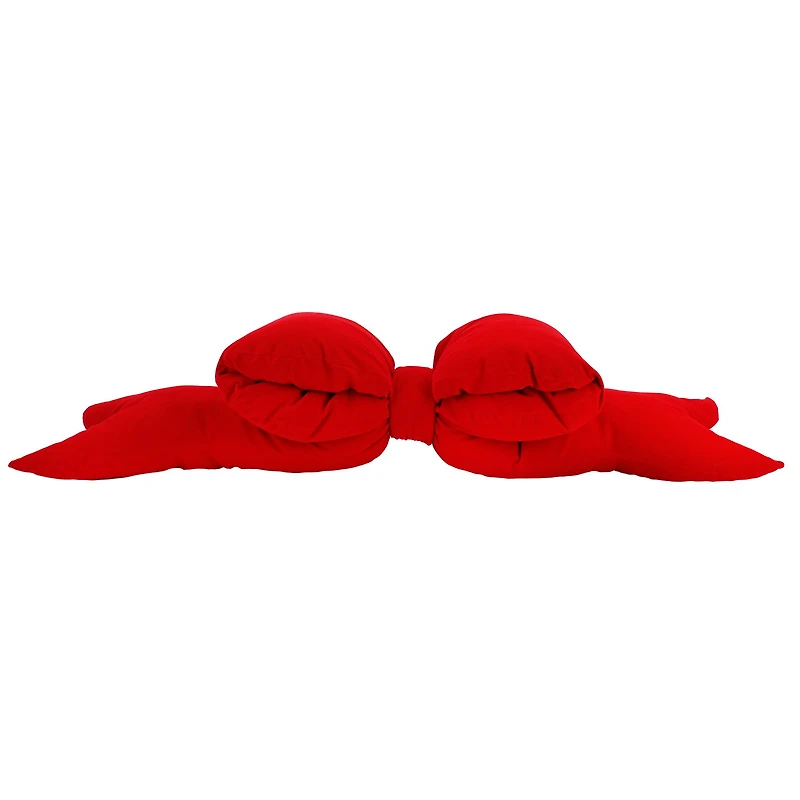 40" x 11" Red Bow Pillow by Ashland®