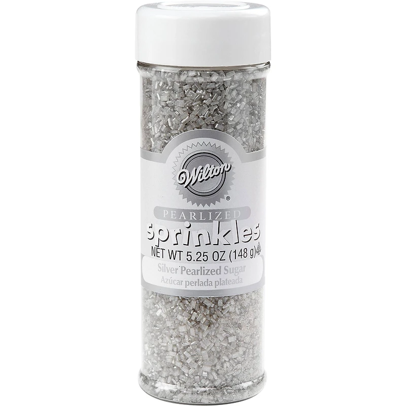 Wilton® Silver Pearlized Sugar Sprinkles