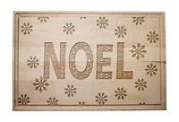 17" x 11" Scandinavian Noel Maple Cutting Board