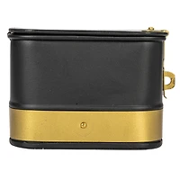 Hello Honey® Black Square Metal Nesting Storage Boxes with Hasp Lock