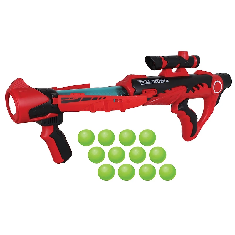 NKOK Blastron™ CannonBall Blaster: Red Crossbow