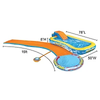 Banzai® 15ft. Aqua Drench 3-in-1 Splash Park™