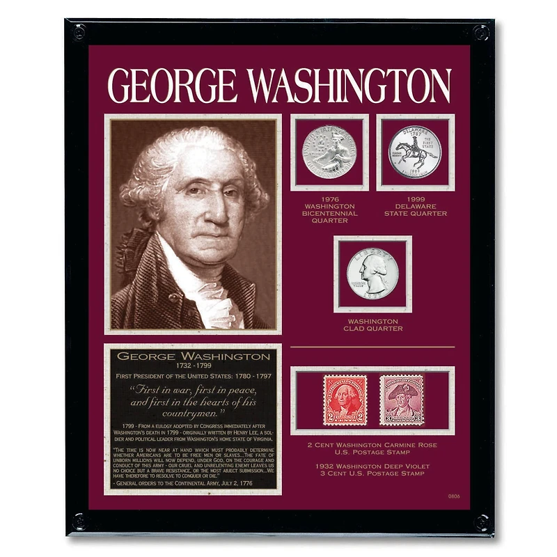 Washington Framed Tribute Collection