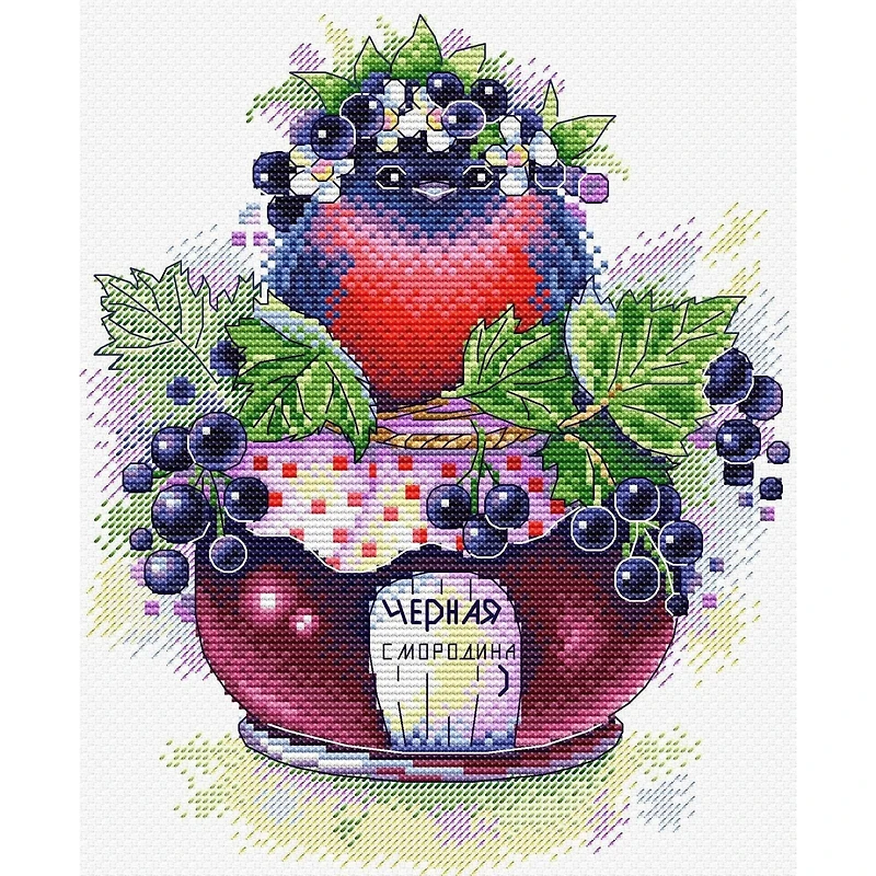 MP Studia Singing Currant Cross Stitch Kit