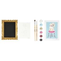 Poodle Paint-by-Number Framed Mini Kit by Artist's Loft®