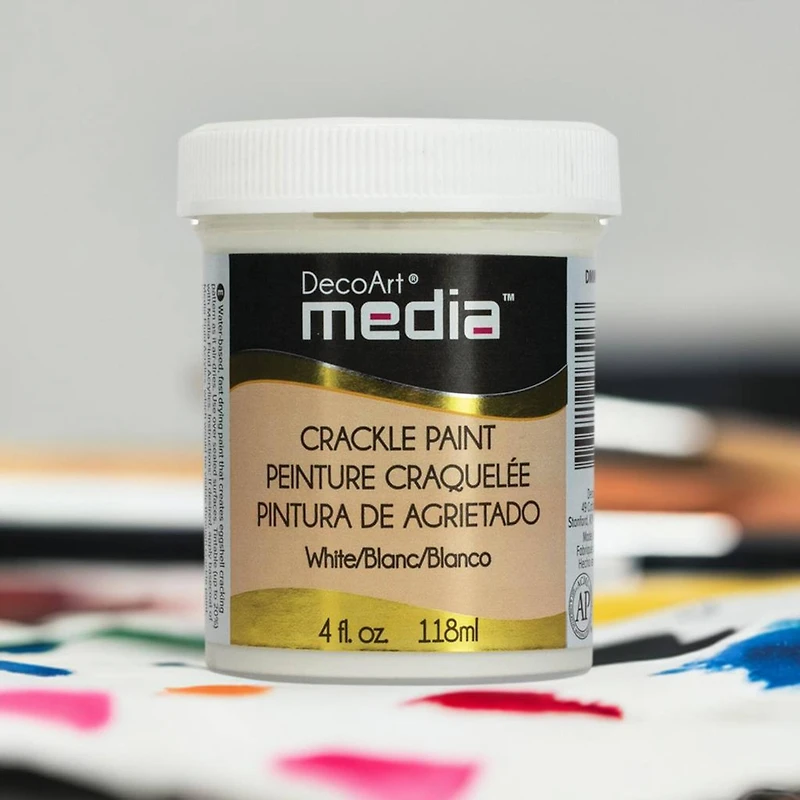 DecoArt® Media™ White Crackle Paint