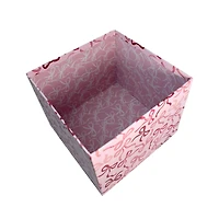 Large Holly Jolly Velvet Lid Gift Box by Ashland®