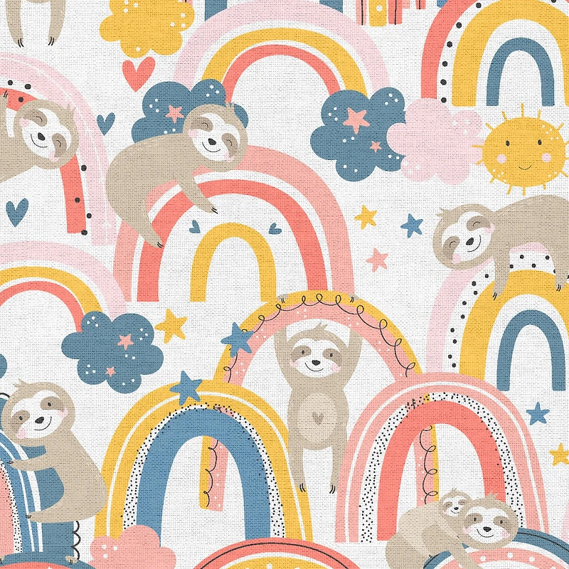 Sloth Themed Fabric Bundles by Loops & Threads™