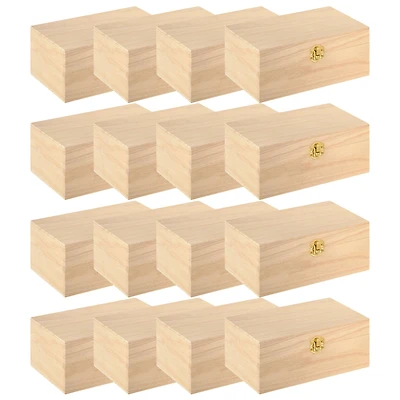 12 Pack: 8.5" Wood Trinket Box by Make Market®