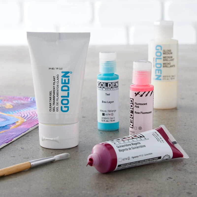 Golden® A-Z Acrylic 14-Piece Set