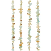 12 Packs: 4 ct. (48 total) Matte Amazonite Chip Beads by Bead Landing®