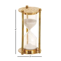 6'' Gold Brass Glam Timer