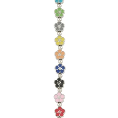 Multicolor Enamel Metal Flower Beads, 8mm by Bead Landing™