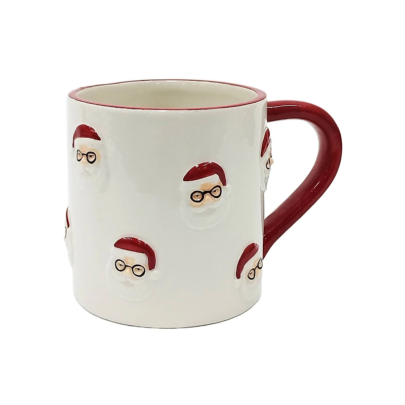 15oz. White Santa Claus Ceramic Mug by Ashland®