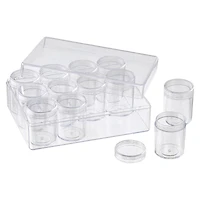 12 Pack: 12 Jar Bead Organizer by Bead Landing™