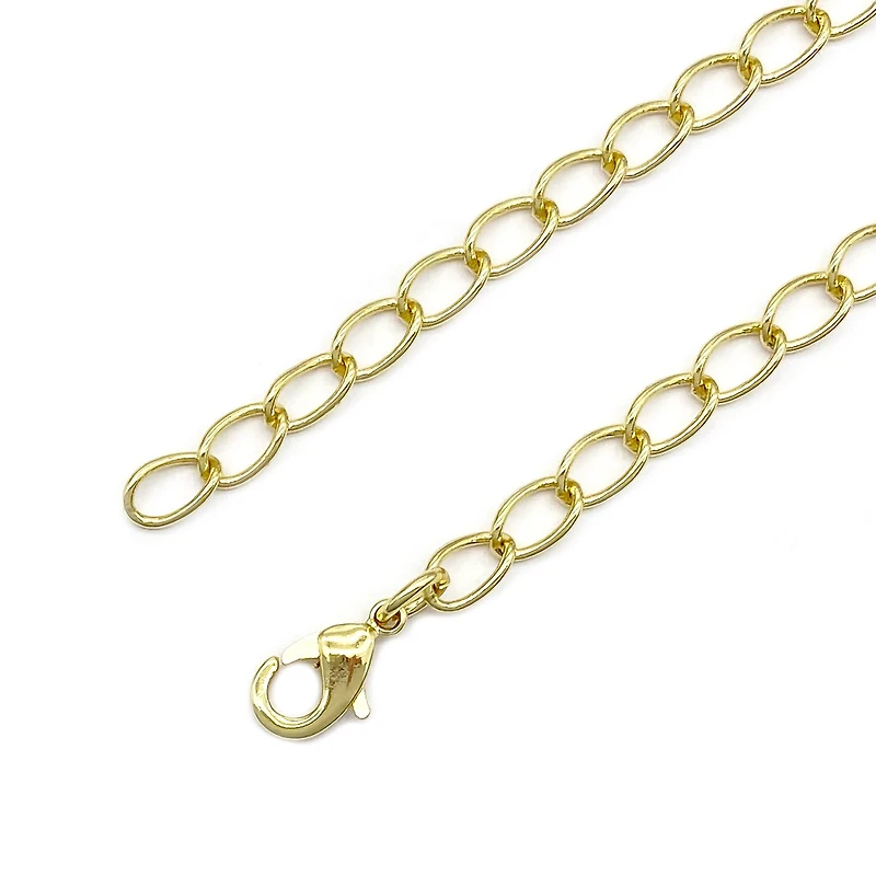 18K Gold Plated Curb Bracelet by Bead Landing™