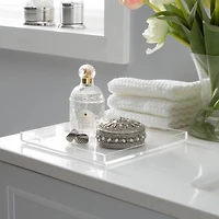 Organize It All 8" Acrylic Clear Accessory Tray