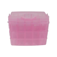 Everything Mary Pink Stackable Storage Container