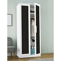 NuWallpaper Black Amsterdam Brick Peel & Stick Wallpaper