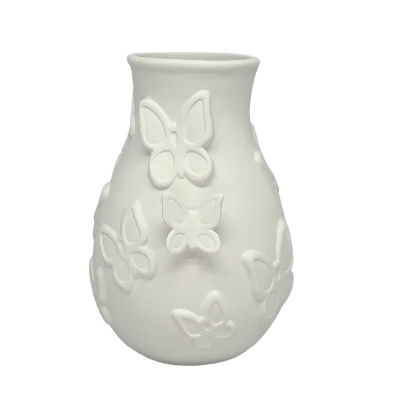 6.25" DIY Ceramic 3D Butterfly Vase by Make Market®