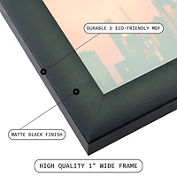 Craig Frames Contemporary Gallery Black Picture Frame