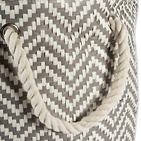 DII® Small Round Chevron Paper Bin