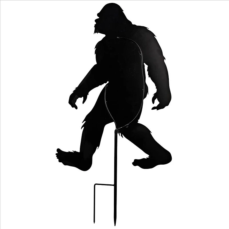 Design Toscano® 3ft. Bigfoot Spotted Metal Silhouette Yeti Garden Stake