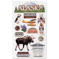 12 Pack: Alaska Dimensional Stickers by Recollections™