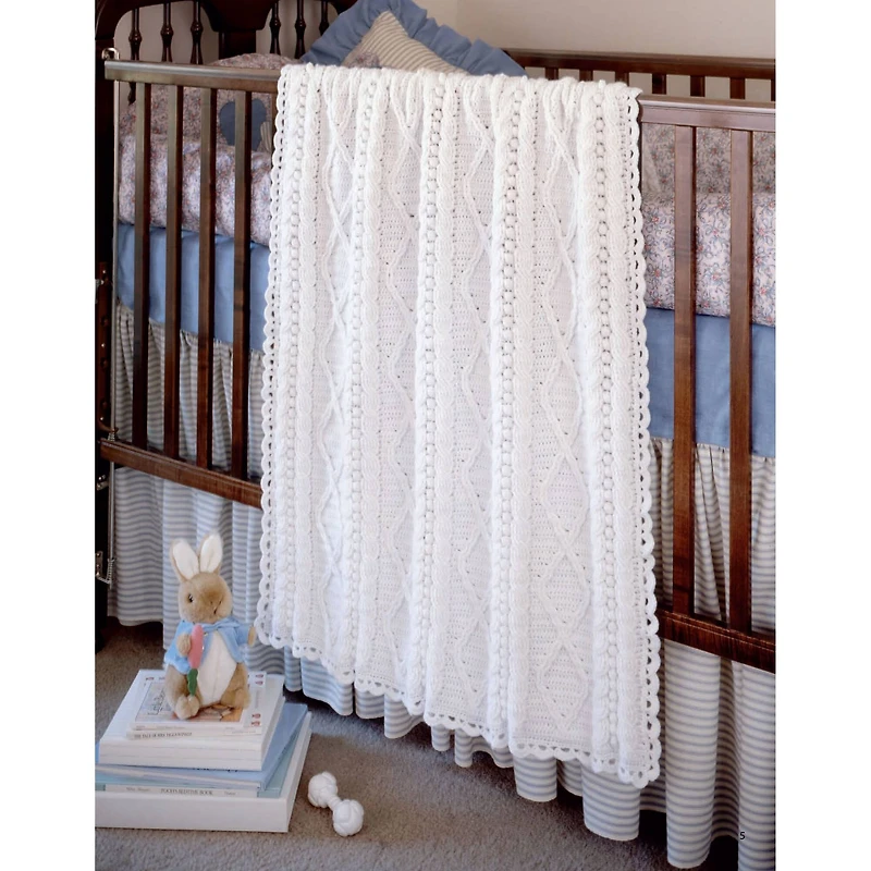 Leisure Arts® Aran Baby Afghans To Crochet Book