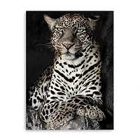 African Leopard Canvas Giclee