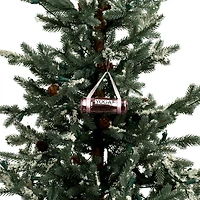 3.75" Pink Glass Yoga Mat Ornament by Ashland®