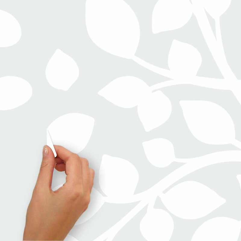 RoomMates Simple White Tree Peel & Stick Giant Wall Decals