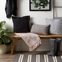 DII® Blush Variegated Acrylic Woven Throw