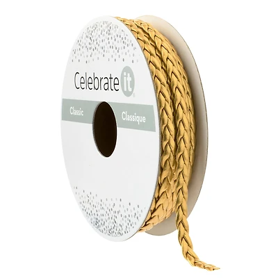 1/5" x 3yd. Braided Ribbon by Celebrate It® Classic