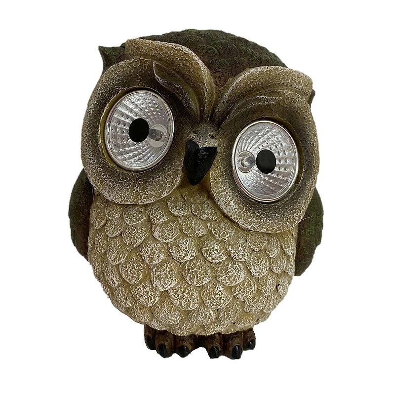 Santa's Workshop 6" Solar Owl