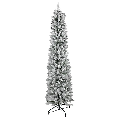 6ft. Unlit Flocked North River Pine Artificial Christmas Tree