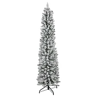 6ft. Unlit Flocked North River Pine Artificial Christmas Tree