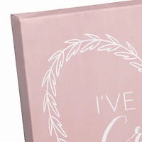 I've Got a Crush on You Canvas Wall Art