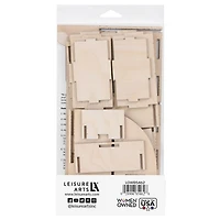 Good Wood by Leisure Arts® Slotted Desktop Organizer