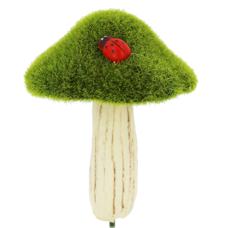 Assorted 9" Moss Mushroom with Bug Pick by Ashland®, 1pc.