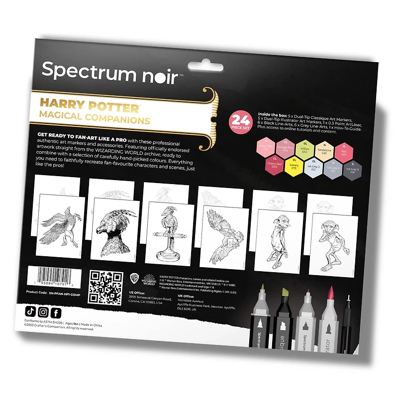 Spectrum Noir™ Pro Fan-Art Magical Companions Kit