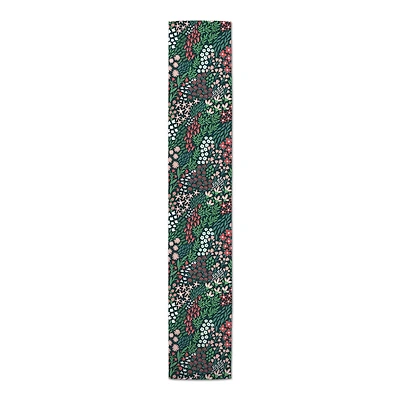 Flowing Florals Outdoor Table Runner