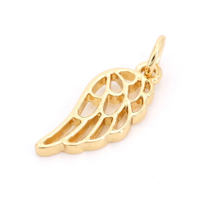14K Gold Plated Wing Charm by Bead Landing™