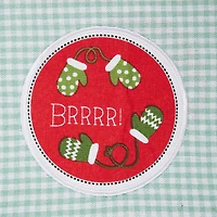 DII® Brrrr Mittens Embroidered Dishtowel Set