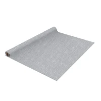 Simplify Gray Linen Self-Adhesive Shelf Liner, 2ct.