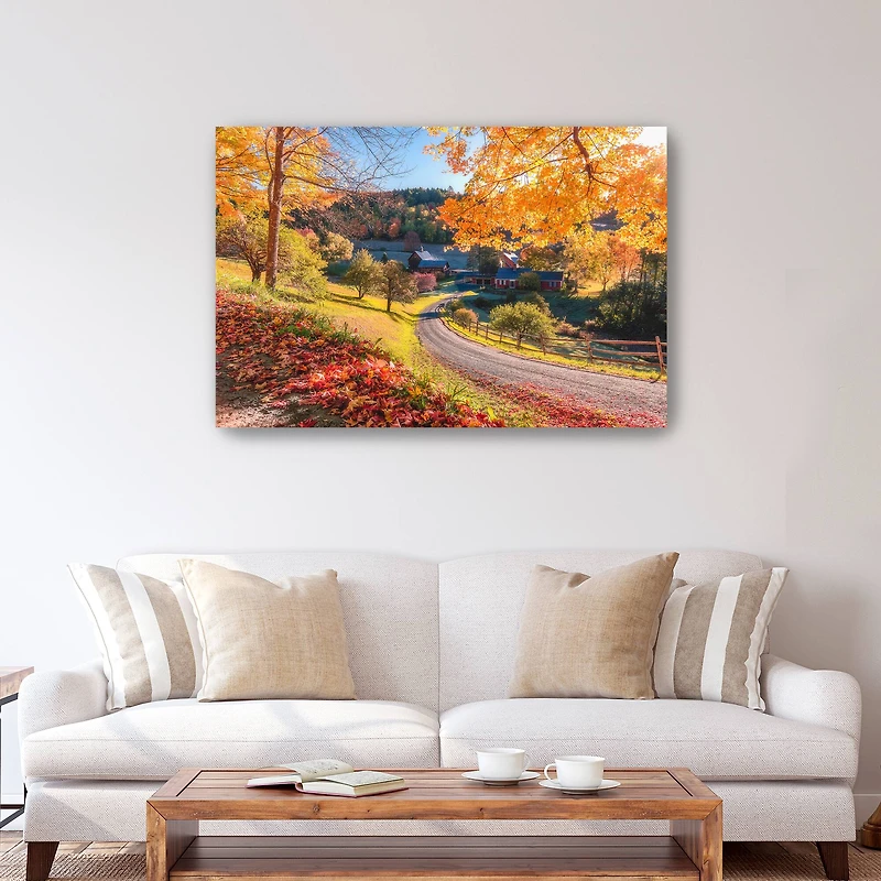 Lumaprints Sleepy Hollow Ranch Vermont Giclée Canvas