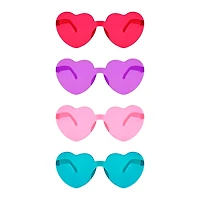 5.5" Heart Shaped Glasses, 4ct. by Celebrate It™