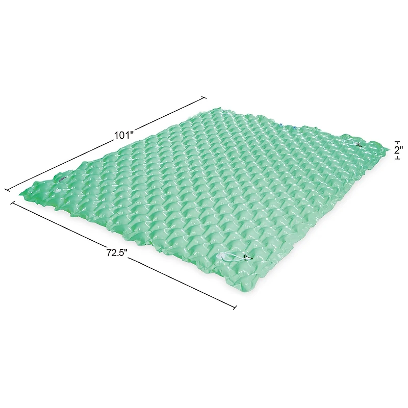 Funsicle 8ft. Fresh Mint Mega Party Mat Inflatable Water Float