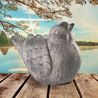 Design Toscano 21.5" Fine Feathered Friend Chubby Bird Statue